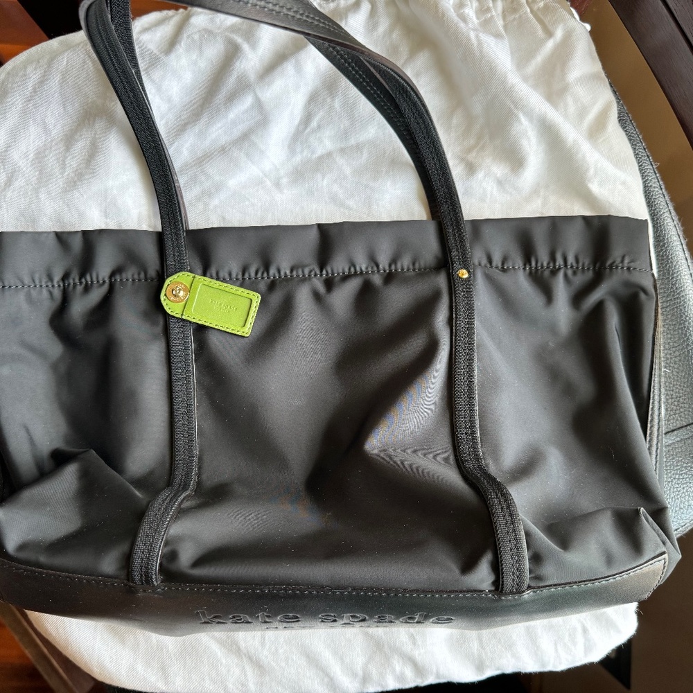 Kate Spade Nylon Black Bag from the 90"s